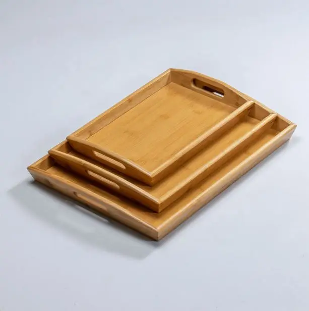 wholesale special bamboo wood tray 100% natural material best sale