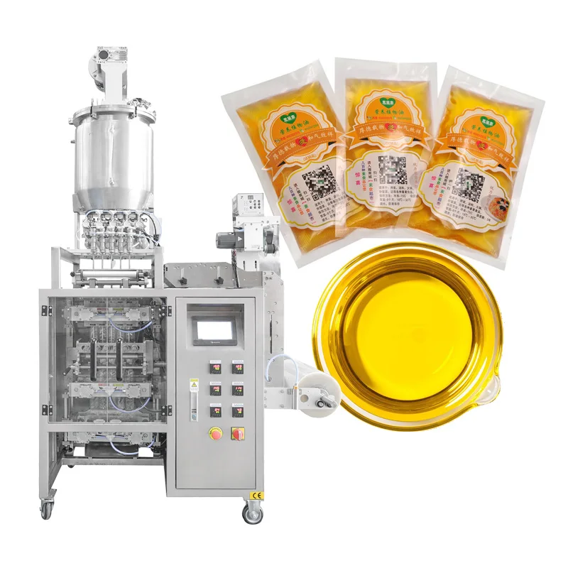 Reasonable price 4-lines 6-lines tomato paste honey stick paste packing machine