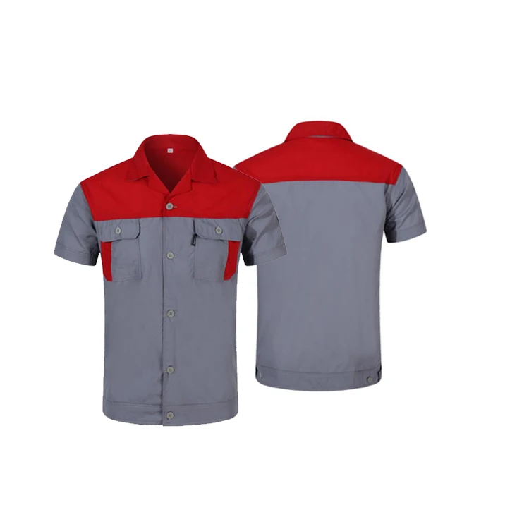 Work Clothing Sets Unisex Uniforms Workwear Suits Workshop Clothing Overall High Quality Summer Shirts With Pants