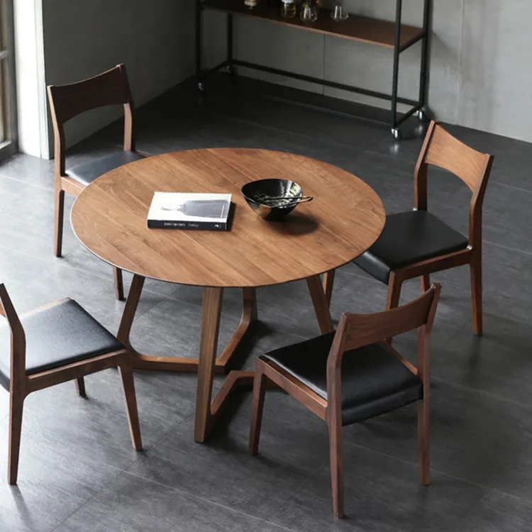  Гостиничная мебель на заказ удобный журнальный столик деревянный обеденный круглый стол и стулья для столовой