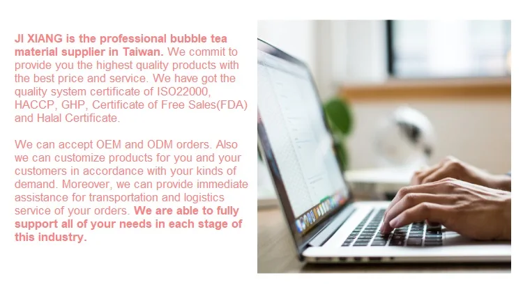 Sciroppo di frutta completo Te al latte perlato