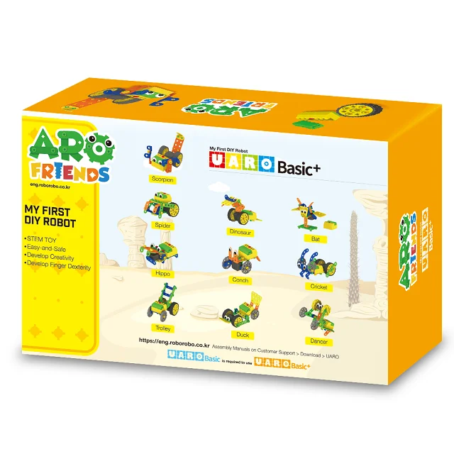 Лучшее качество, инновационная игрушка «сделай сам», робот уаро, базовая + Нетоксичная игрушка, робот, развивающий ловкость пальцев