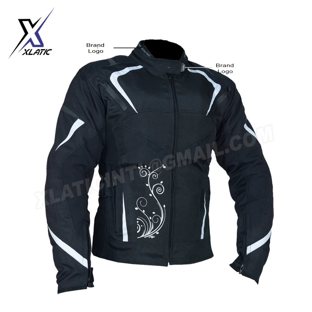 XLATIC international Professional Motorbike Cordura jackets Custom made Men Motocross Cordura Suit Protection body