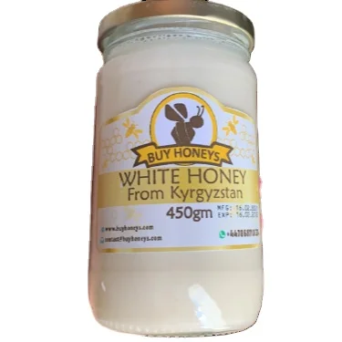 Miel blanc du Kirghizistan, acheter des miels blancs 100% miel naturel pur du Kirghizistan