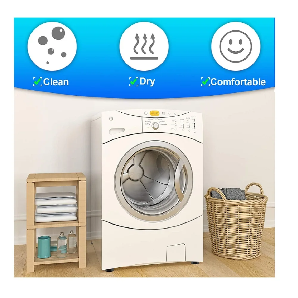 Black or white color Anti Vibration feet pads for Washing Machine  Furniture Feet Pads Universal