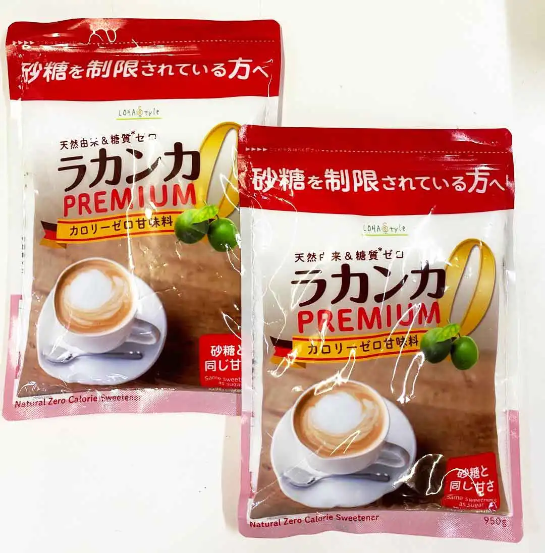 Zero-calorie Natural sweetener powder Lakanka extract Erythritol blend In Food Ingredients