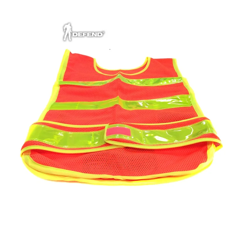 LED vest for automobile safety reflective accessory