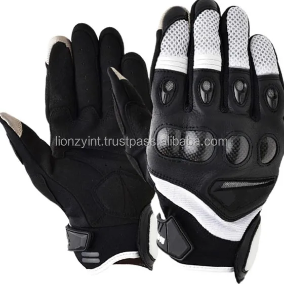 Leather Motorcycle Gloves Cycling Moto Motorbike Protective Gears Motocross Glove winter man Gift women bike