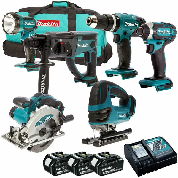 Makita-ss 18-Volt LXT Lithium Ion Cordless Combo Kit (7 Piece)