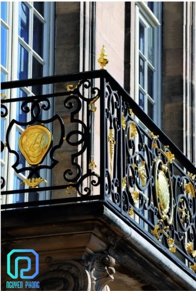 Typical Iron Balcony Railings Wrought Iron Balcony For Sale