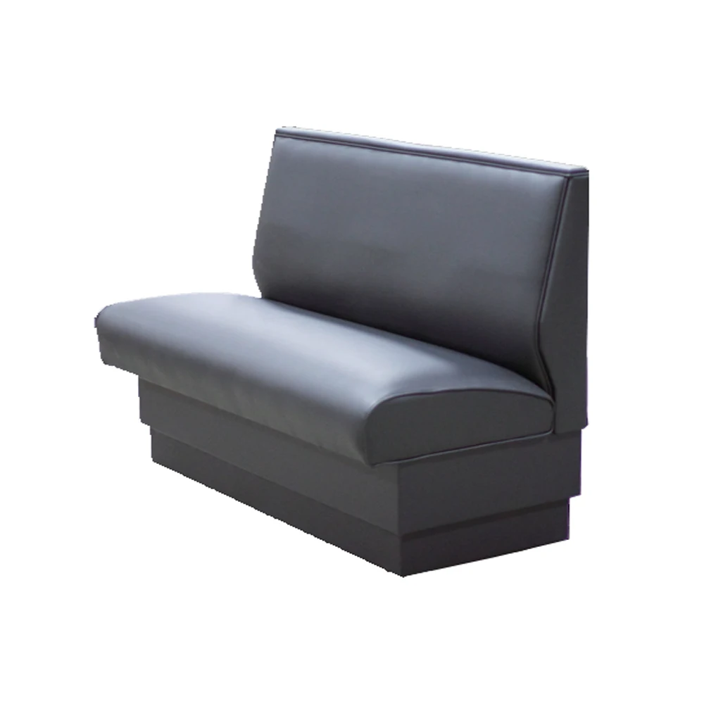 
MKLD Vinyl Plain Back Restaurant Booth Luxury Furniture Suppliers Restaurant Booth Sofa Commercial Furniture 
