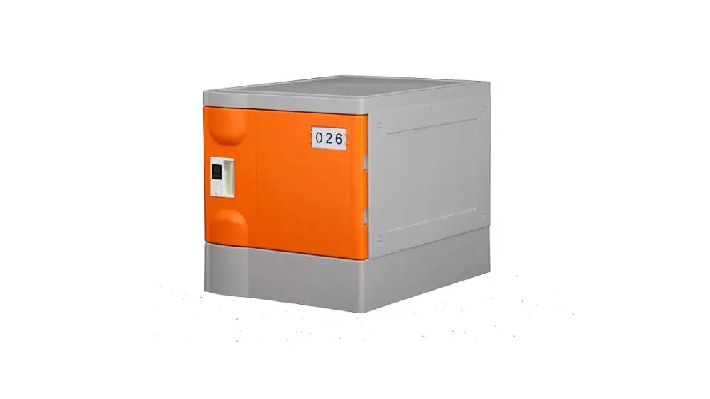 Colorful School Waterproof RFID Lock Orange Locker for Students