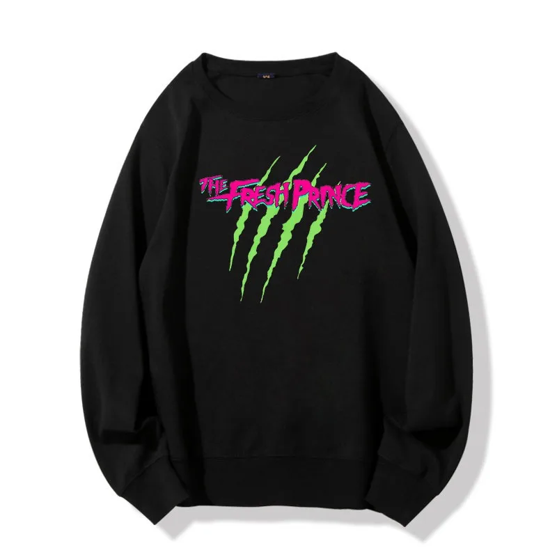 Wholesale Hot Sale Funny Graphic Sweatshirt Unisex Casual Mens Women The Fresh Prince Hip Hop Pullover Hoodie Sweat Shirt
