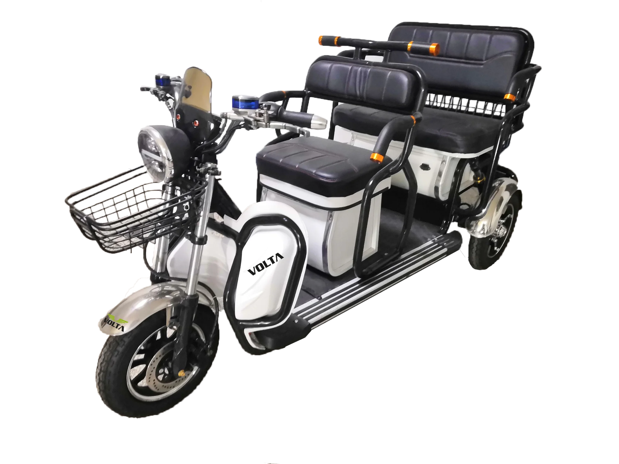 VTA VM5 ELECTRIC TRICYCLE  MULTI SEAT PASSENGER TRANSPORTER WHITE 1000 WATT NO ANTI DUMPING MADE IN TURKEY