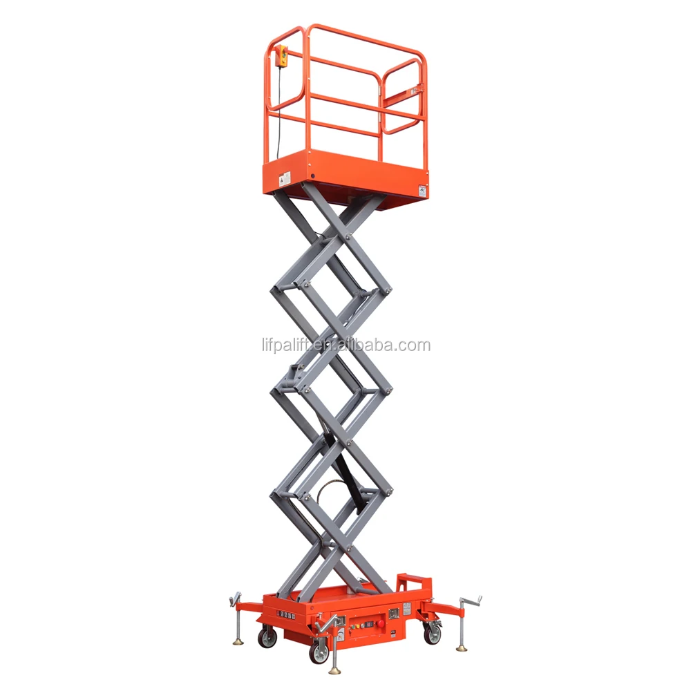 300kg Mobile Battery Powered Mini Man Lift