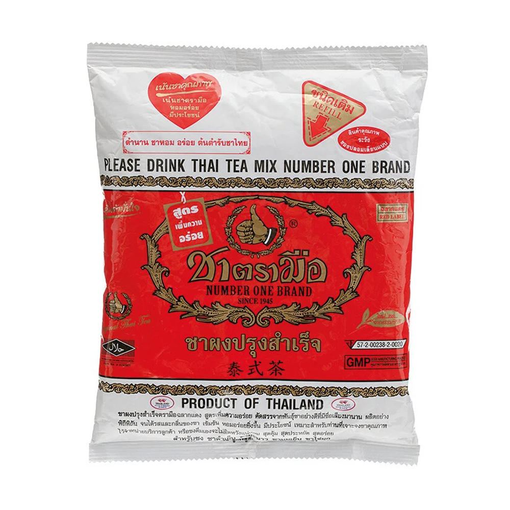 
Thai Tea Chatramue Mix Powder Number One Brands 400g Original 