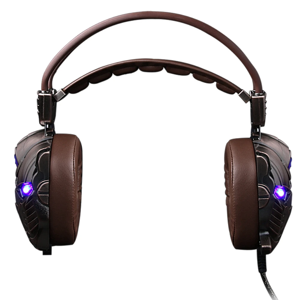 HG10 wholesale 7.1 fones oem audifono usb pc gamer stereo headset headphone for game with led light