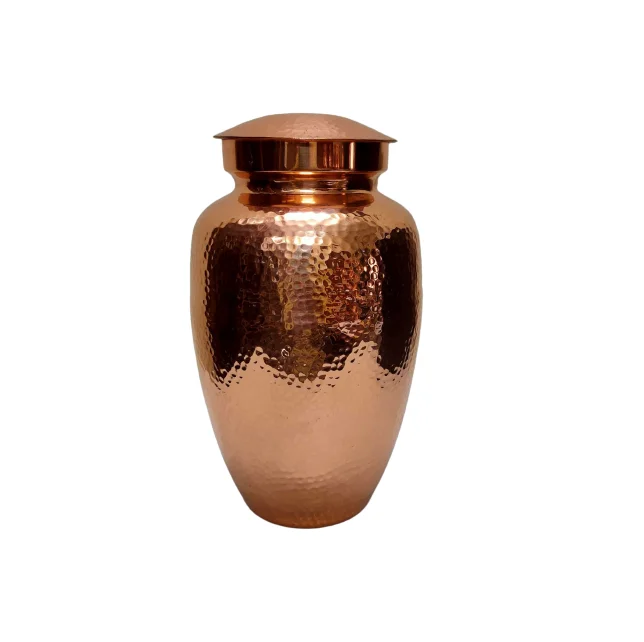 American and European Etched Customize Cremation Urns Handmade Copper Cremation Urns For Adults Cremation Urns for Human Ashes