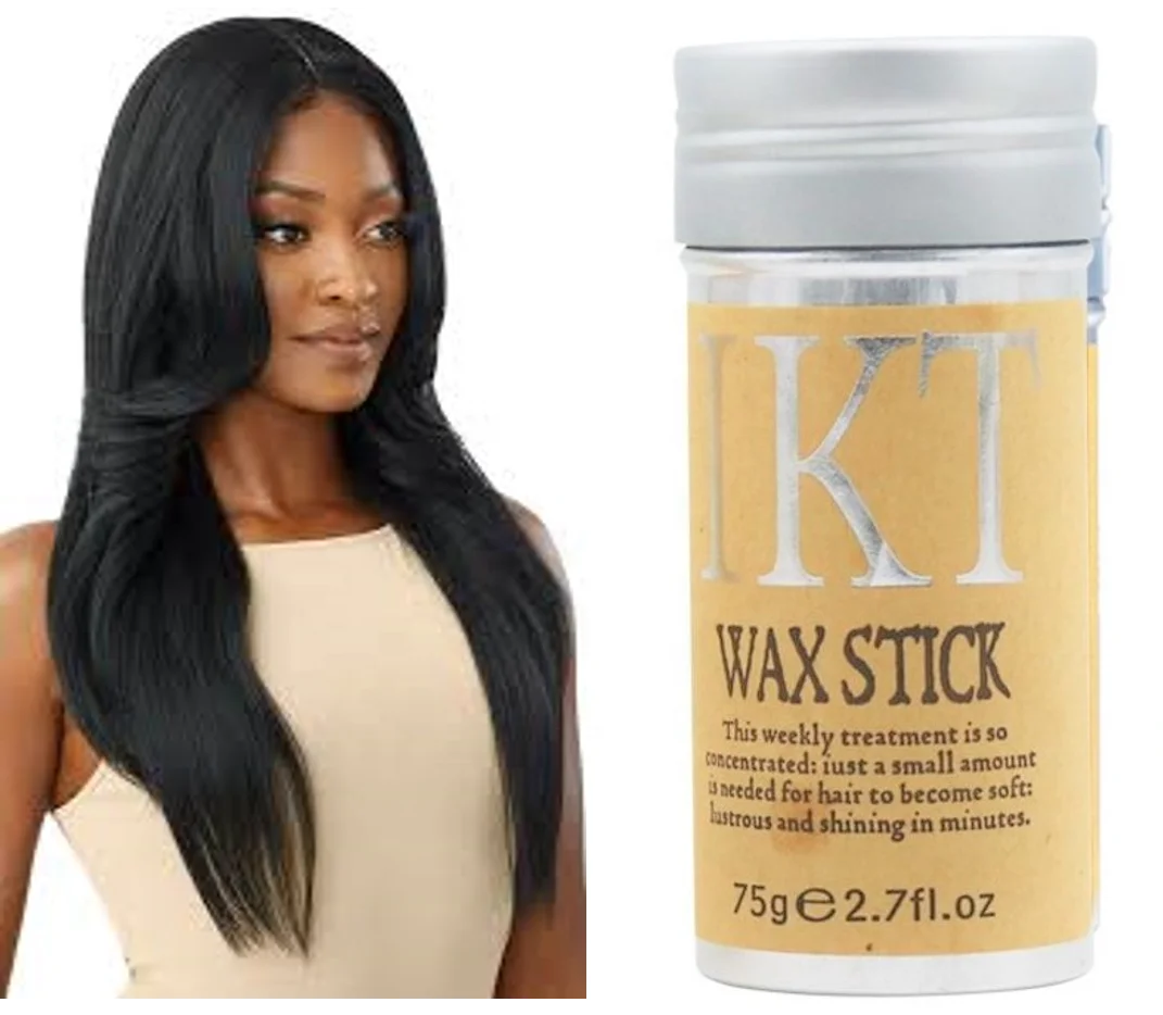 USA custom label Hair Wax Stick Wig styling stick Pomade stick Anti-Frizz with natural Castor oil and Beeswax for all hair types