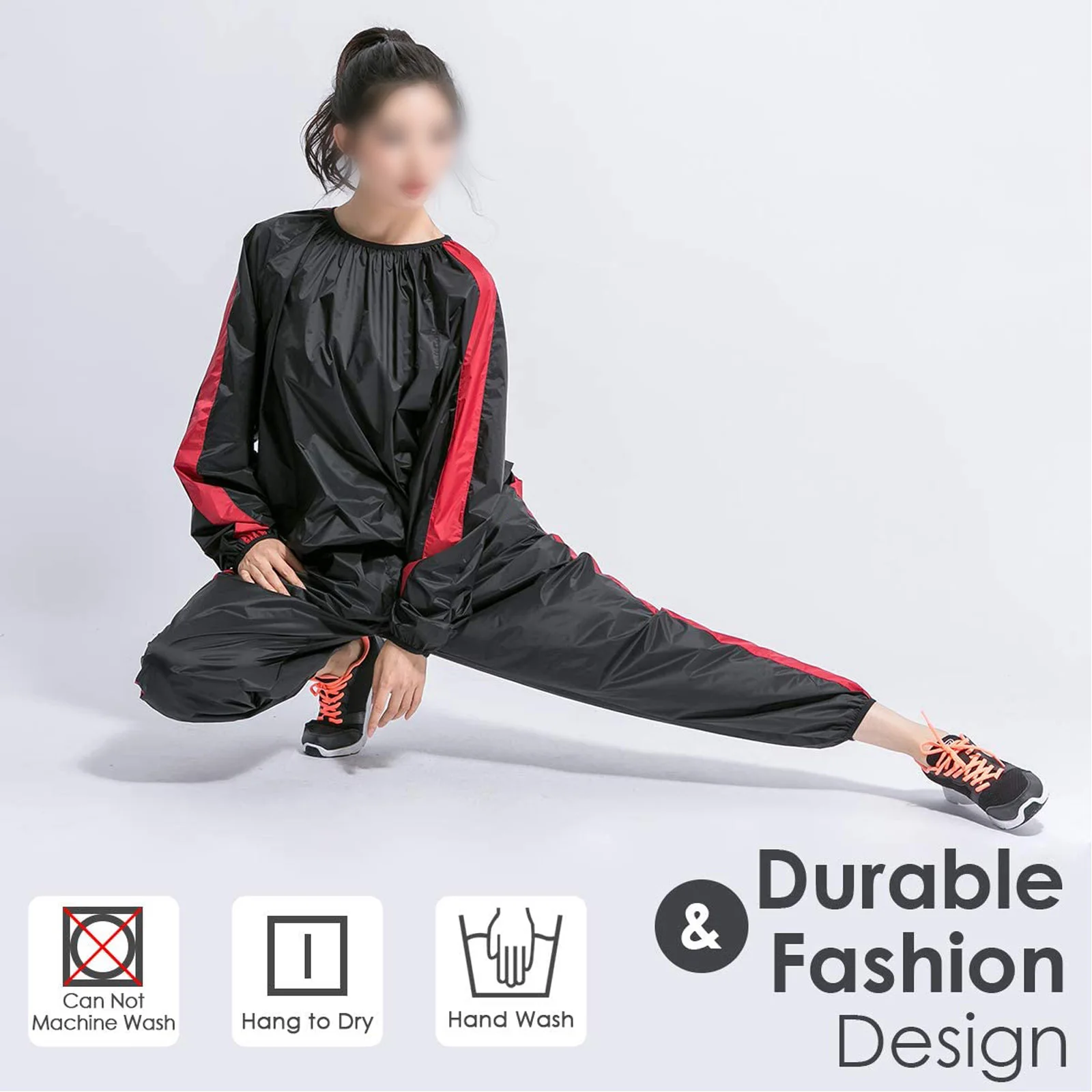  Wholesale High Quality Body Fitness PVC Sauna Suit For Lose Weight Sports
