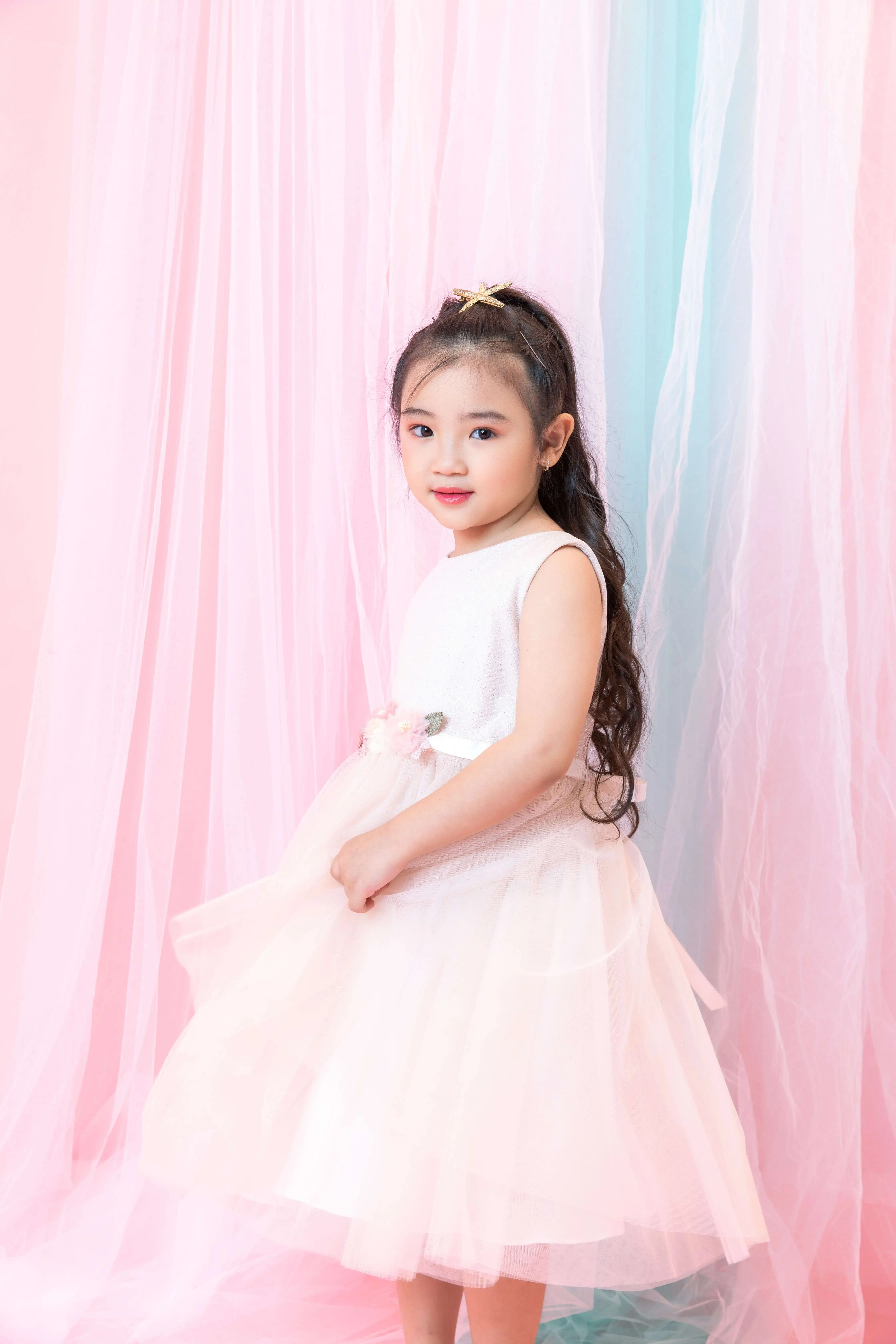  Новое Стильное детское платье принцессы для девочек одежда вечеринки белые платья с вышивкой