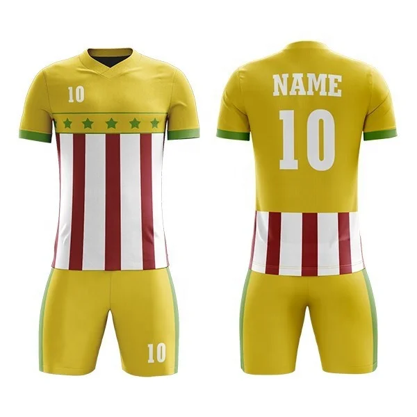 New Design Comfortable Soccer Jersey Custom Football Clothing Suit Soccer uniform