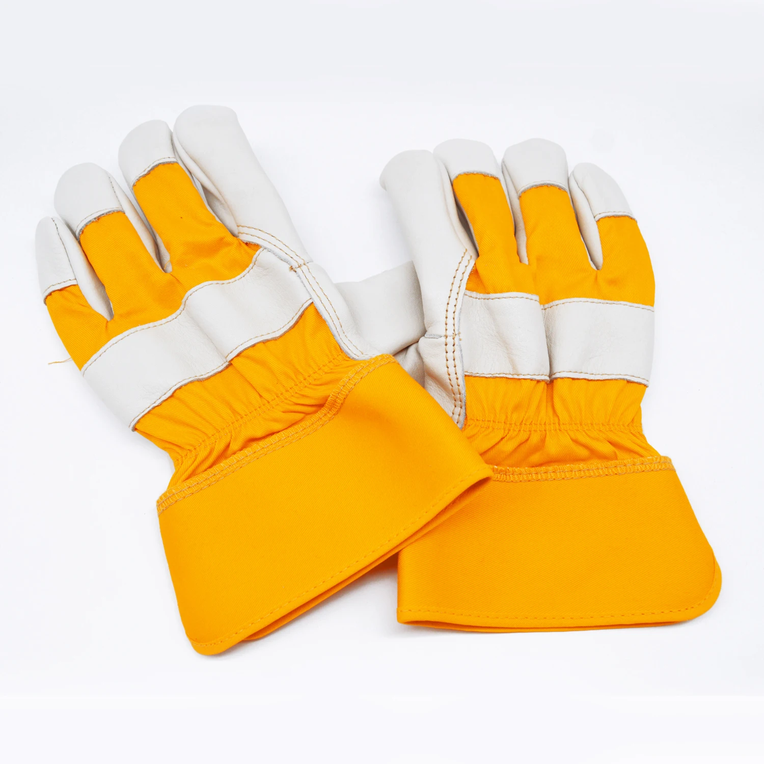 
Canadian Rigger Welding Gloves Cow Split Leather Working Safety Gloves 