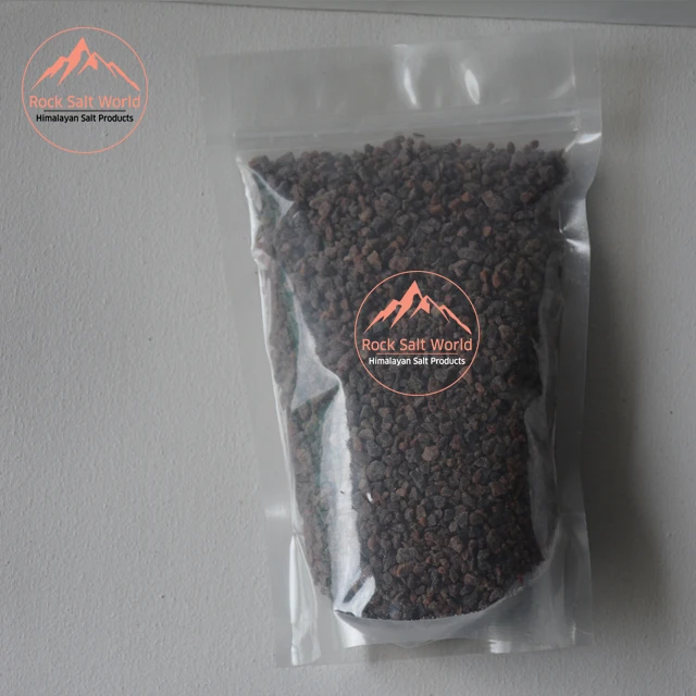 Черная пищевая натуральная кулинарная соль лучшая упаковка с натуральной гималайской солью всех размеров богатым питательным минералом