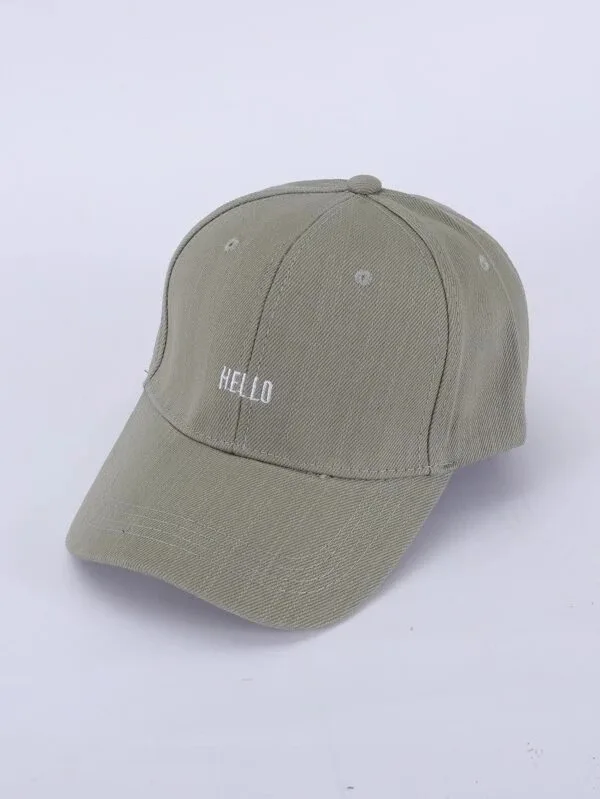 Men Letter Embroidered Baseball Cap 6 Panel High Quality Custom Made Logo Embroidery Wholesale OEM Manufacturer Sports Cap