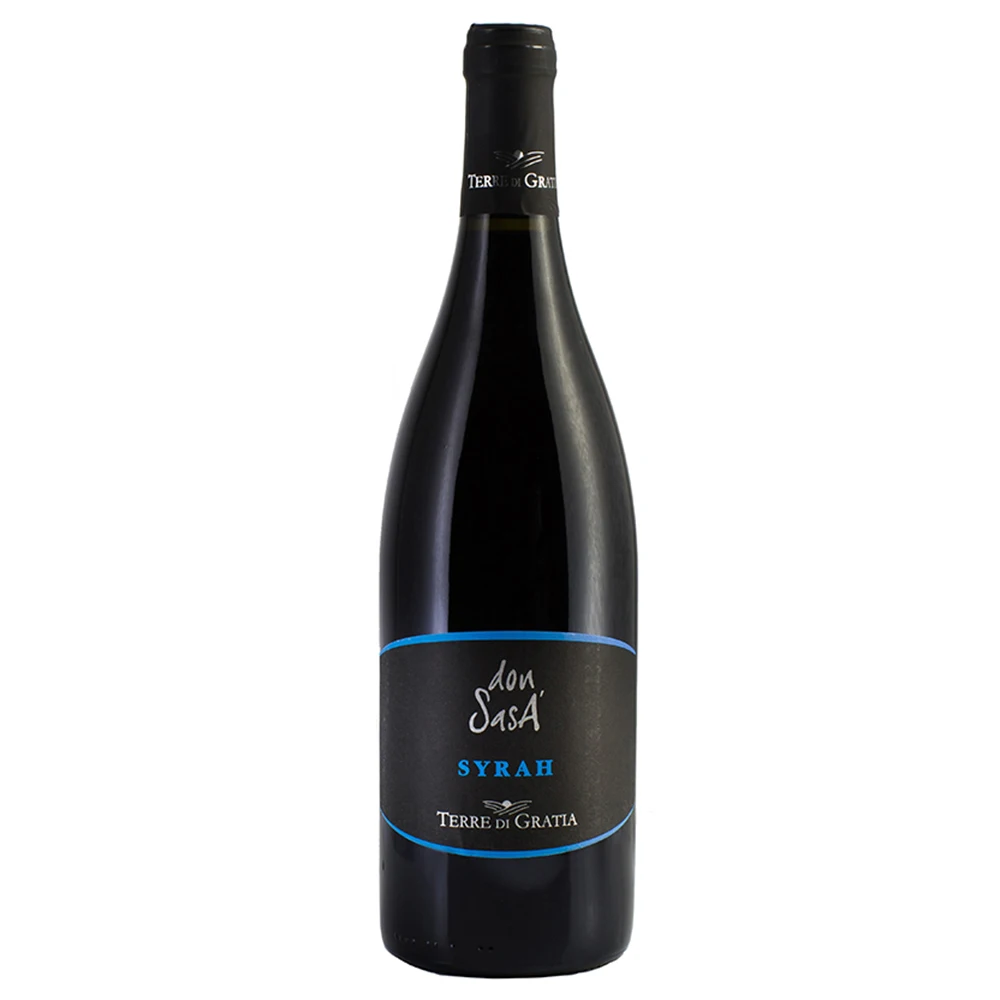 Special Offer - Terre di Gratia - Italian Red Wine Don Sasa Syrah Organic DOC Sicilia 75cl