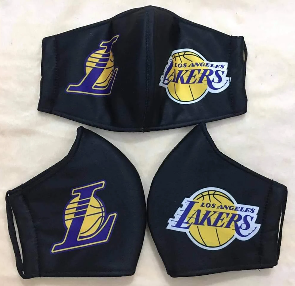 
3D design NFL teams Reusable Printed Facemaskes American football face cover 3 ply with Adjustable Ear Loop 