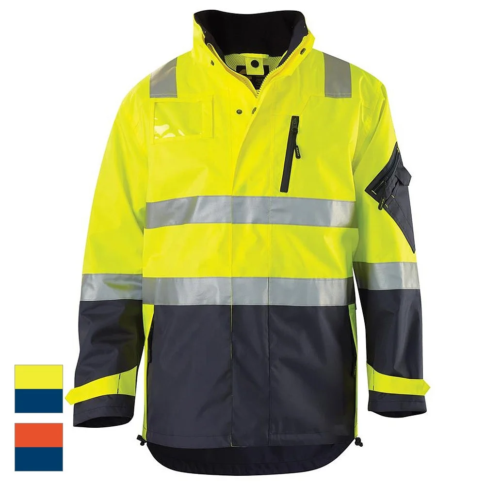 
100% Cotton Polyester Hi vis Orange Reflective Safety Shirt with Knitted Reflective made in Pakistan 