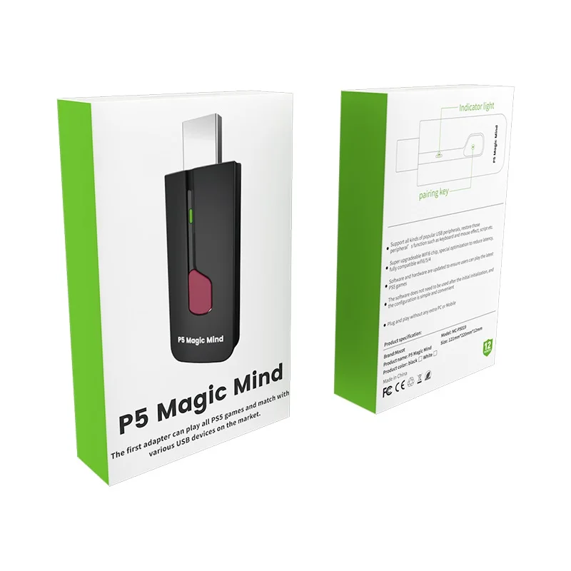 Controller &Keyboard and Mouse Converter for PS5 Wired Gamepad Converter Adapter for PS5 Controller