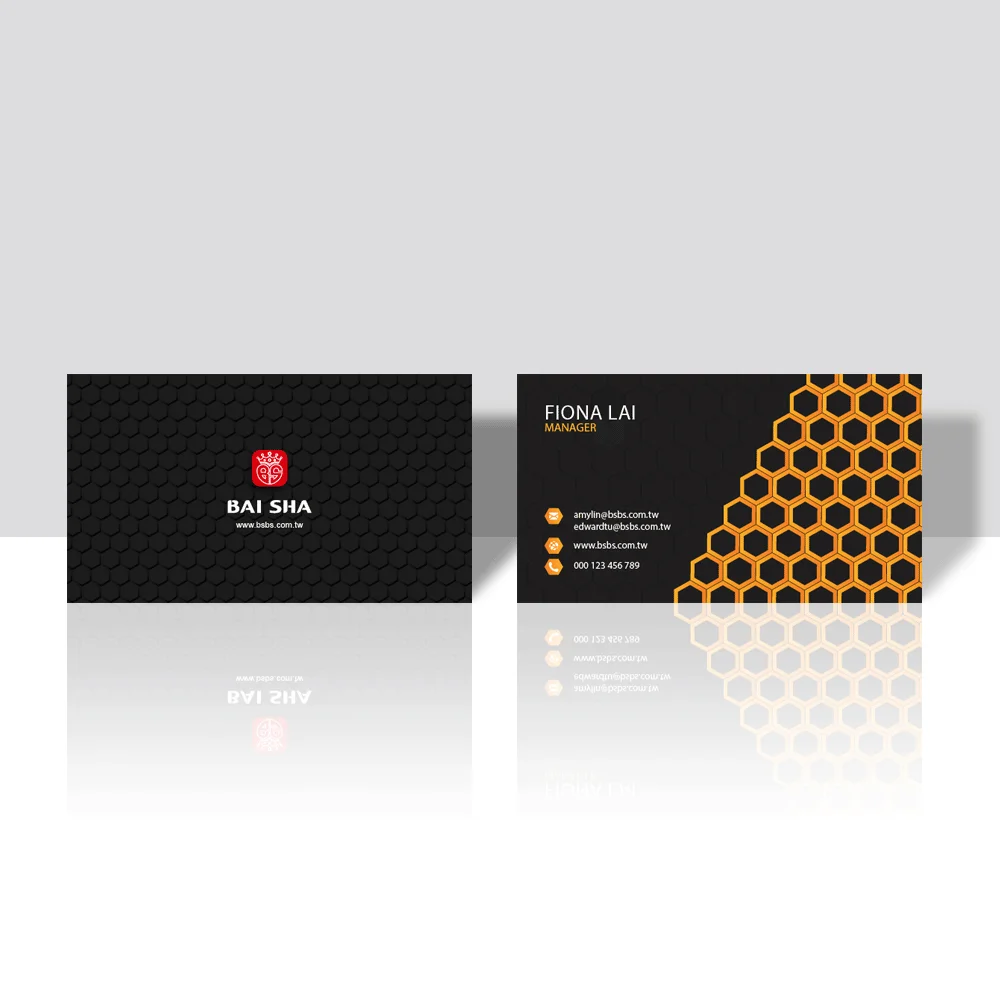 Premium Soft Touch lamination Paper Business Name Card Die Cut Shape Custom Design Rounded Corner Embossed Square