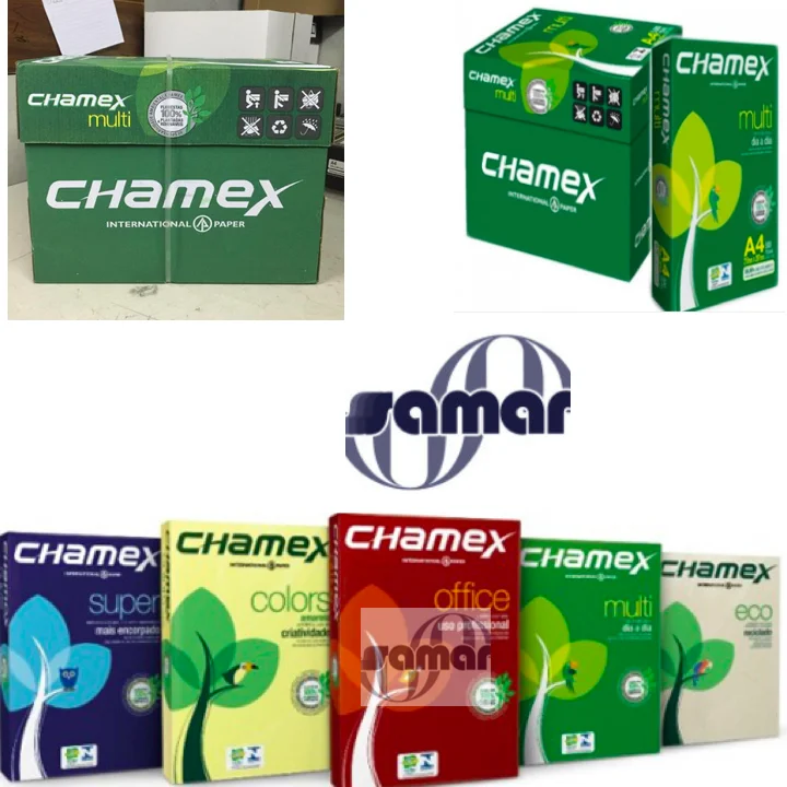 Chamex A4 Colour Paper - Ivory -  High Quality Printing Paper (500 Sheets/Ream) 80g Copy Papel