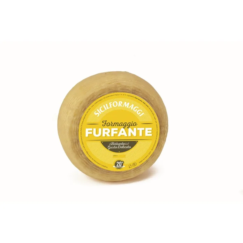 High Quality Italian FURFANTE sheep and cow milk Ripened cheese 2kg Vacuum Pack ready for export