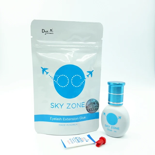 Sky Zone Glue 10ml Lash Glue Fast Dry Long Lasting Premade Fans Individual Eyelash Extension Glue Adhesive Bond from South Korea