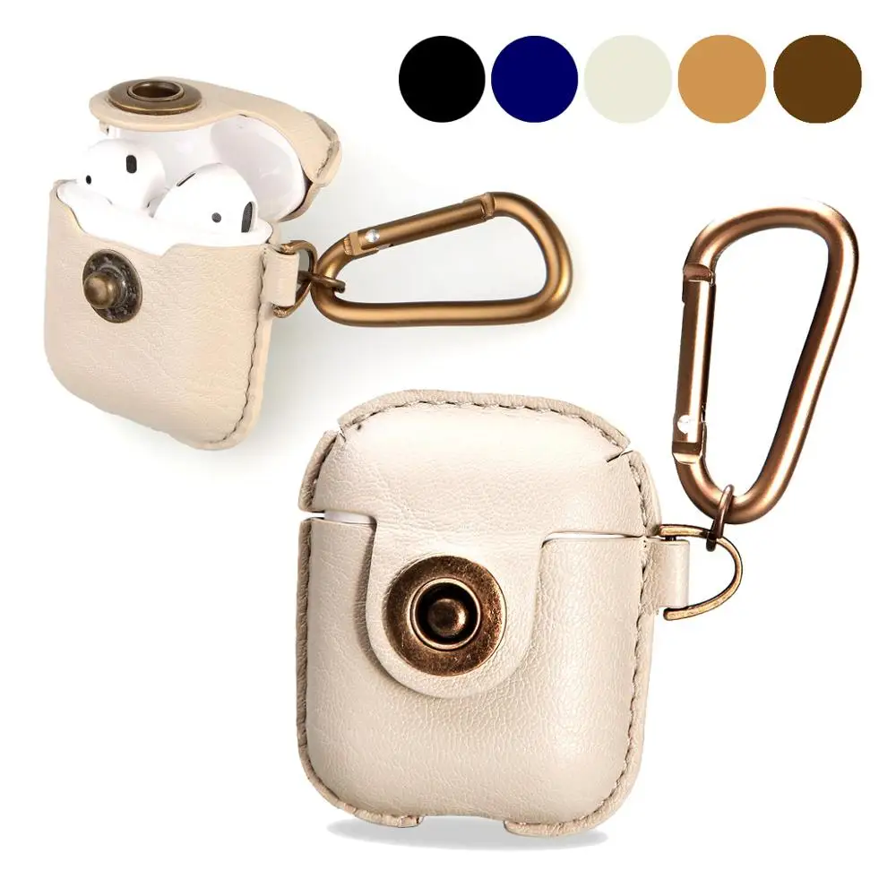 
oem odm case plastic leather PU case for airpod 2 