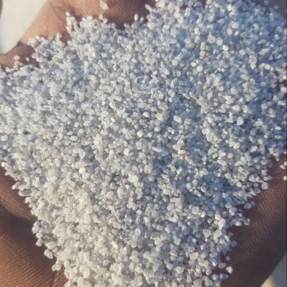 High Purity Low Iron Content Silica Sand