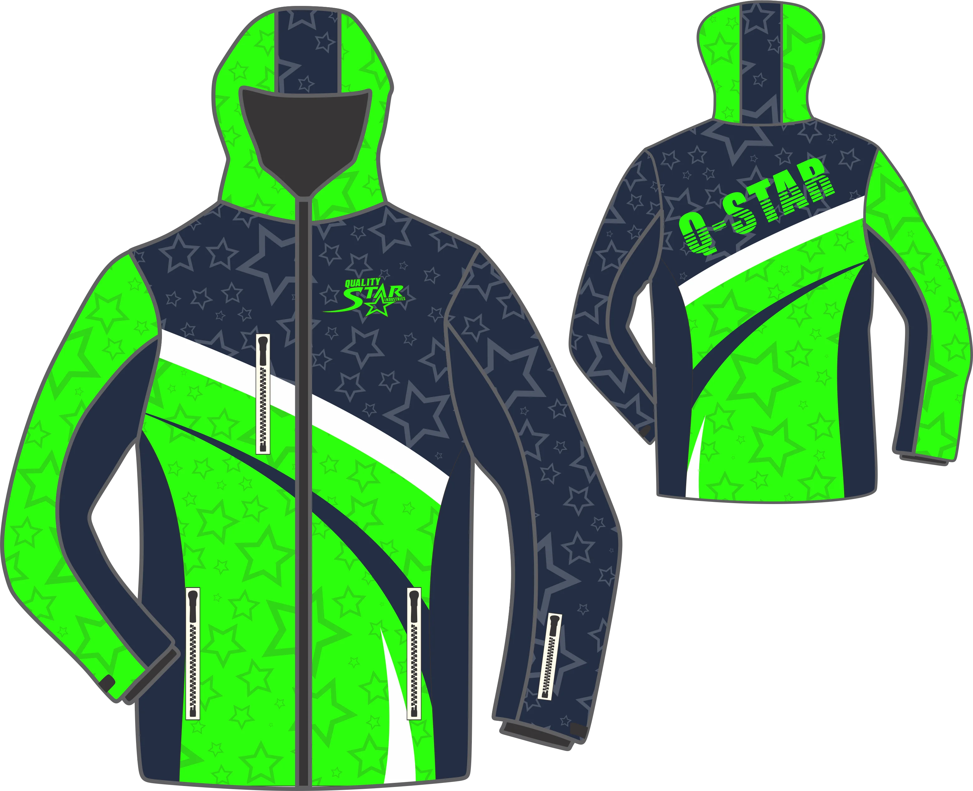 Best Quality Unisex Ski & Skating Jacket Custom Design 100% Waterproof Nylon 10/10 Performance Rating Breathable Extra Zipper