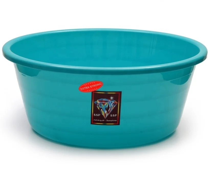Durable Round shape plastic 14 liters Basin advantage of  plastic Basin Big size