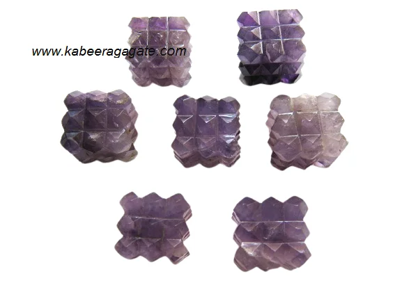Wholesale Amethyst Pyramid / Cube Pyramid