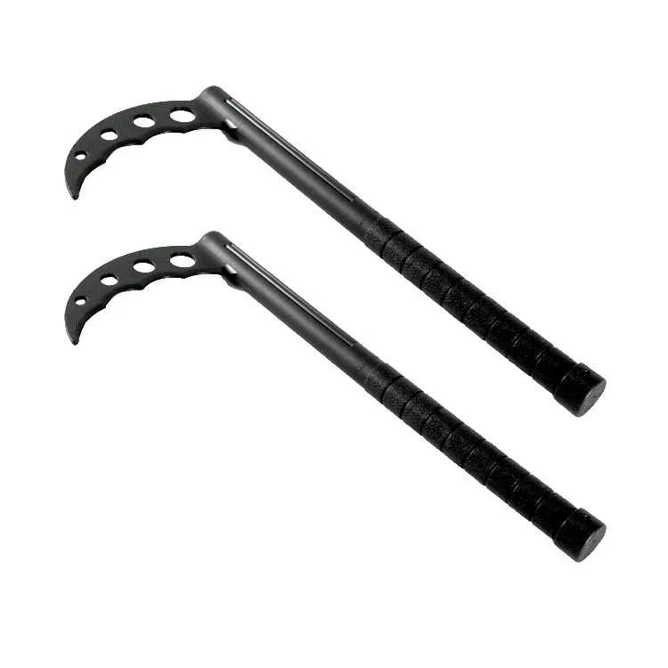 Black plastic Kama weapon karate taekwondo training weapon