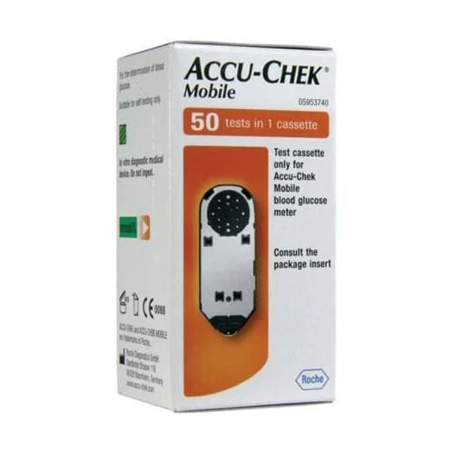 Передвижная тестовая кассета ACCU CHEK 1X50