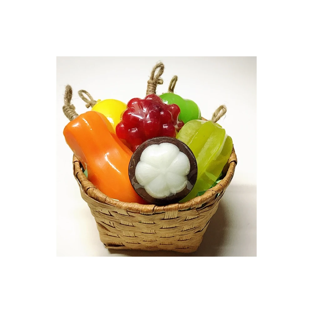 Thai Aromatherapy Fruit Shaped Soap Handmade Product of Thailand