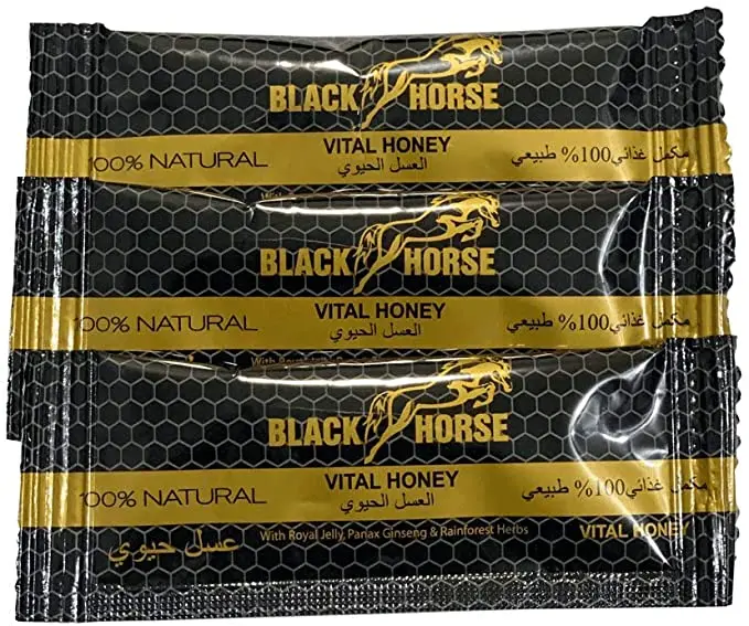 
No Preservatives Improve Blood Circulation 100% Pure Honey 10g Per Sachet Black Horse Honey In Luxurious Box 