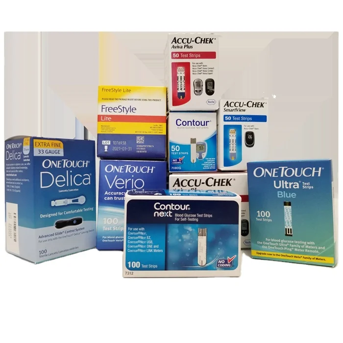 Diabetes Strips Test Hot Sell/ Diabetic Strips Test Strips / Accu Chek Test Strips Available