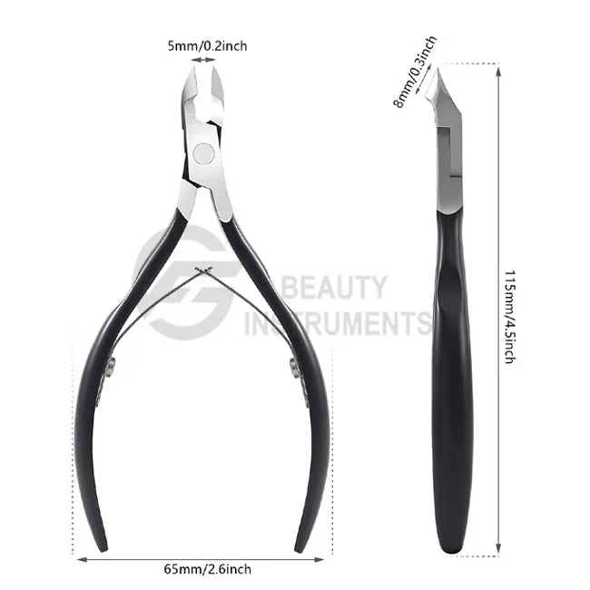 Кусачки для кутикулы профессиональный резак из нержавеющей стали очень острый Резак ножницы удаления и педикюра