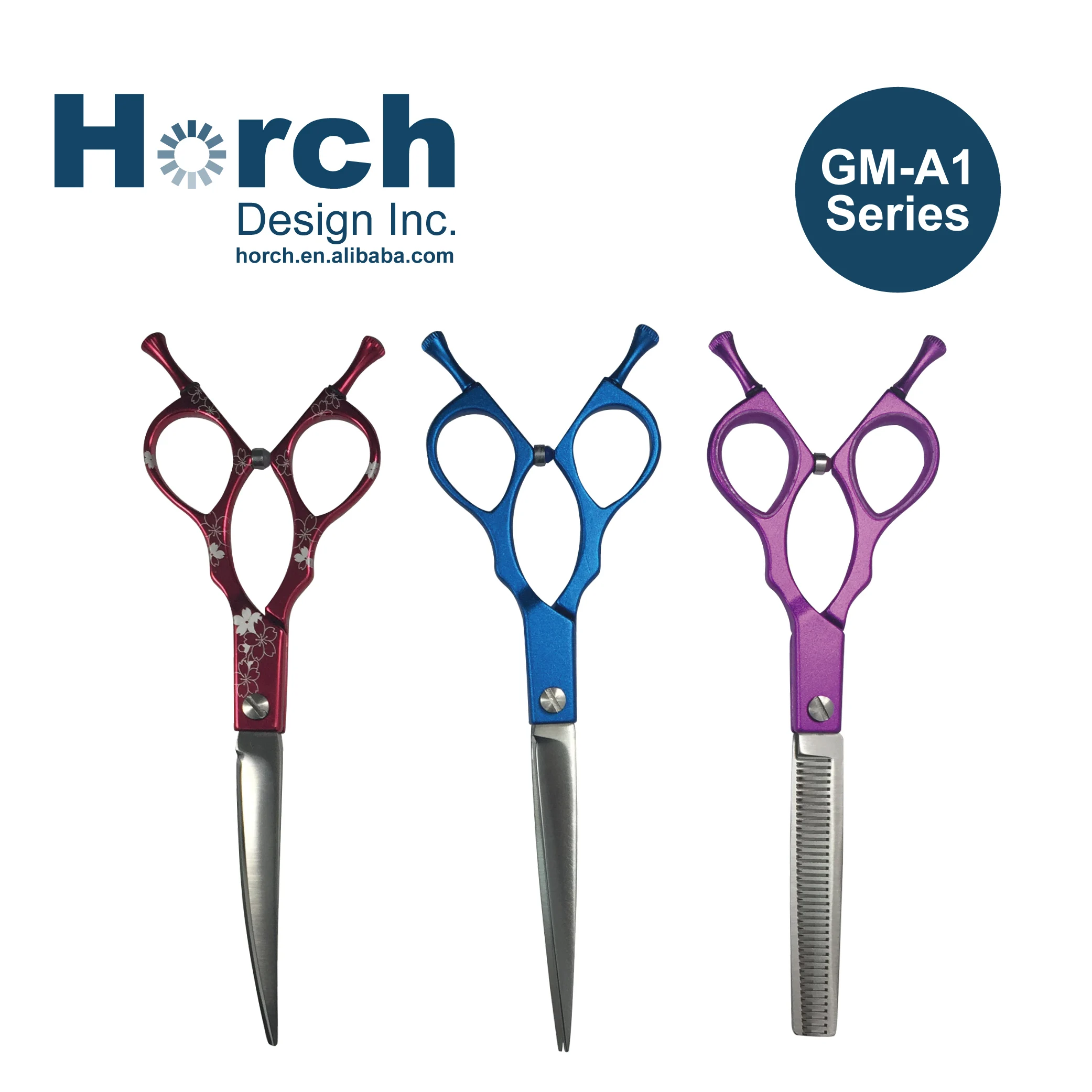 
6 Inch Pet Grooming Aluminum Curved Scissors 