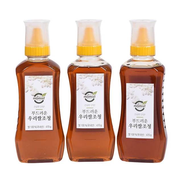 High Quality Mild Korean Rice Syrup Grain Cooking Syrup Product Additive Free Natural Food Liquid Syrup Made in Korea